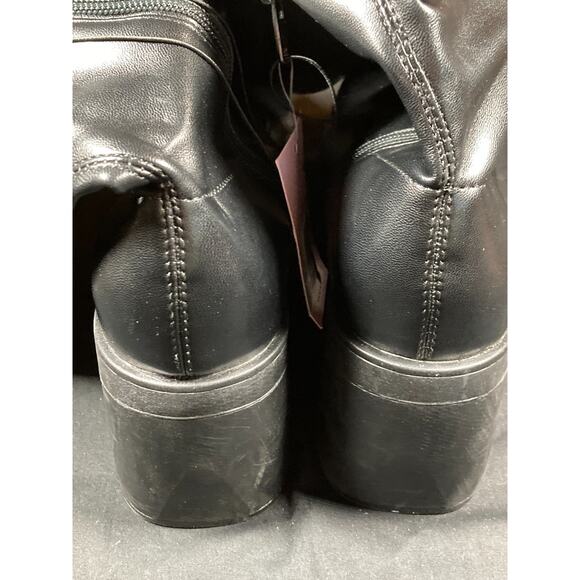 Wild Fable Women's Azzahya Stretch Tall Dress Boots with Memory Foam Insole 11 - Picture 5 of 7